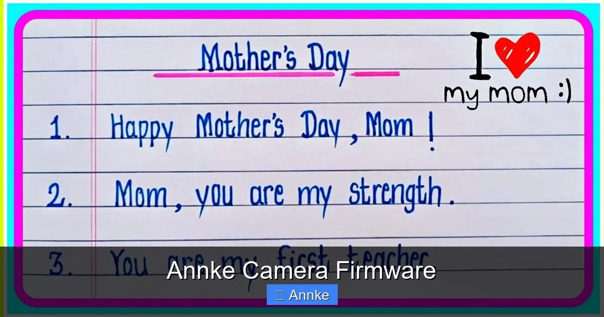 Annke Camera Firmware