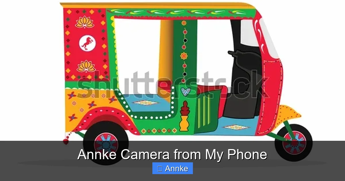 Annke Camera from My Phone