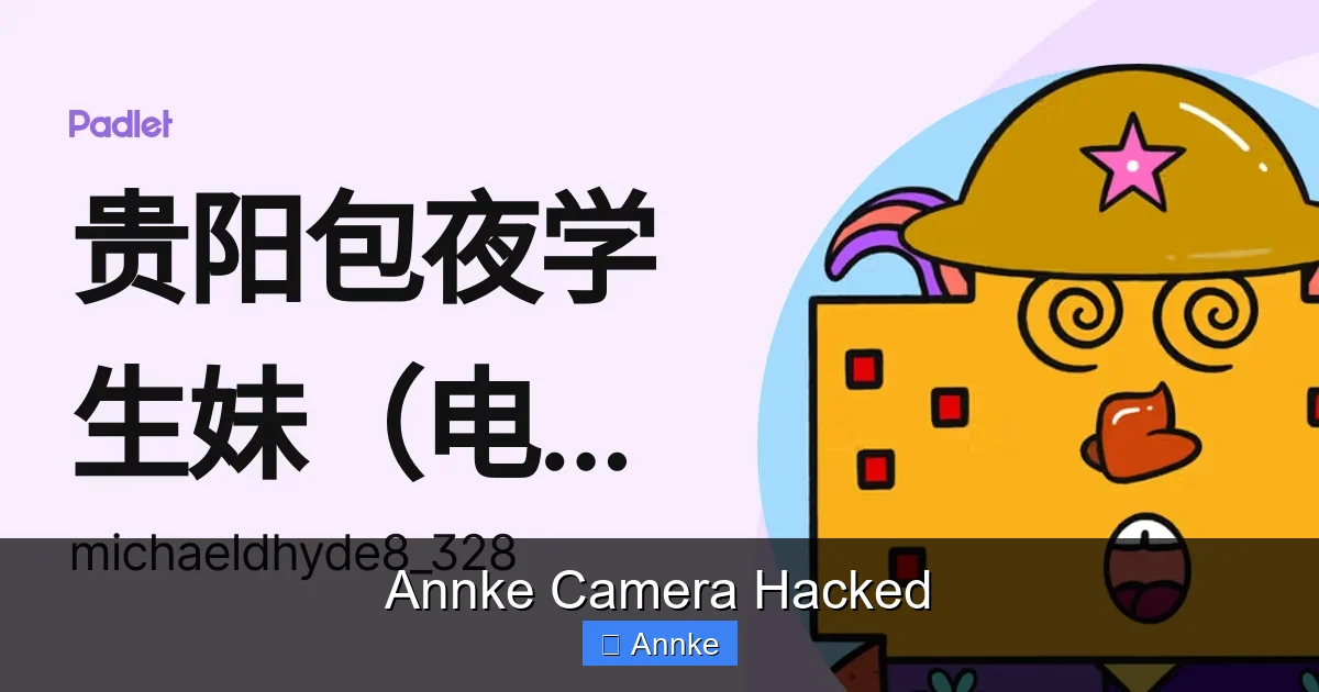 Annke Camera Hacked