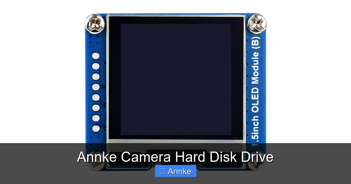 Annke Camera Hard Disk Drive