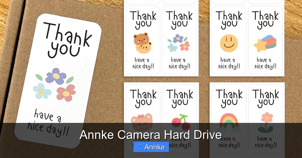 Annke Camera Hard Drive