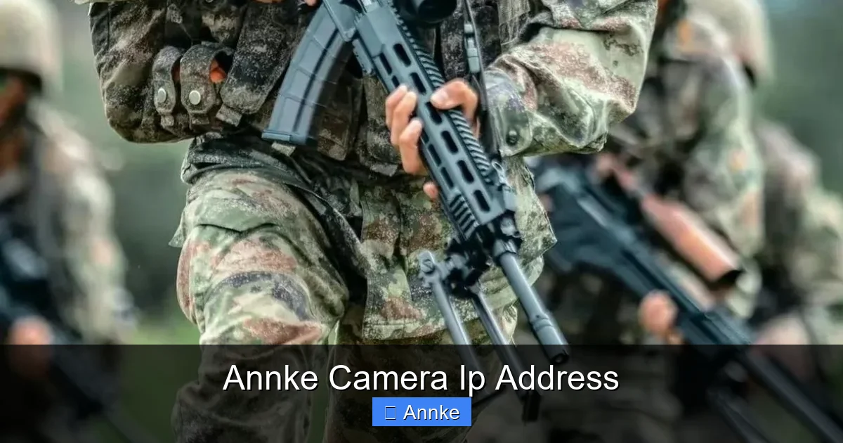 Annke Camera Ip Address