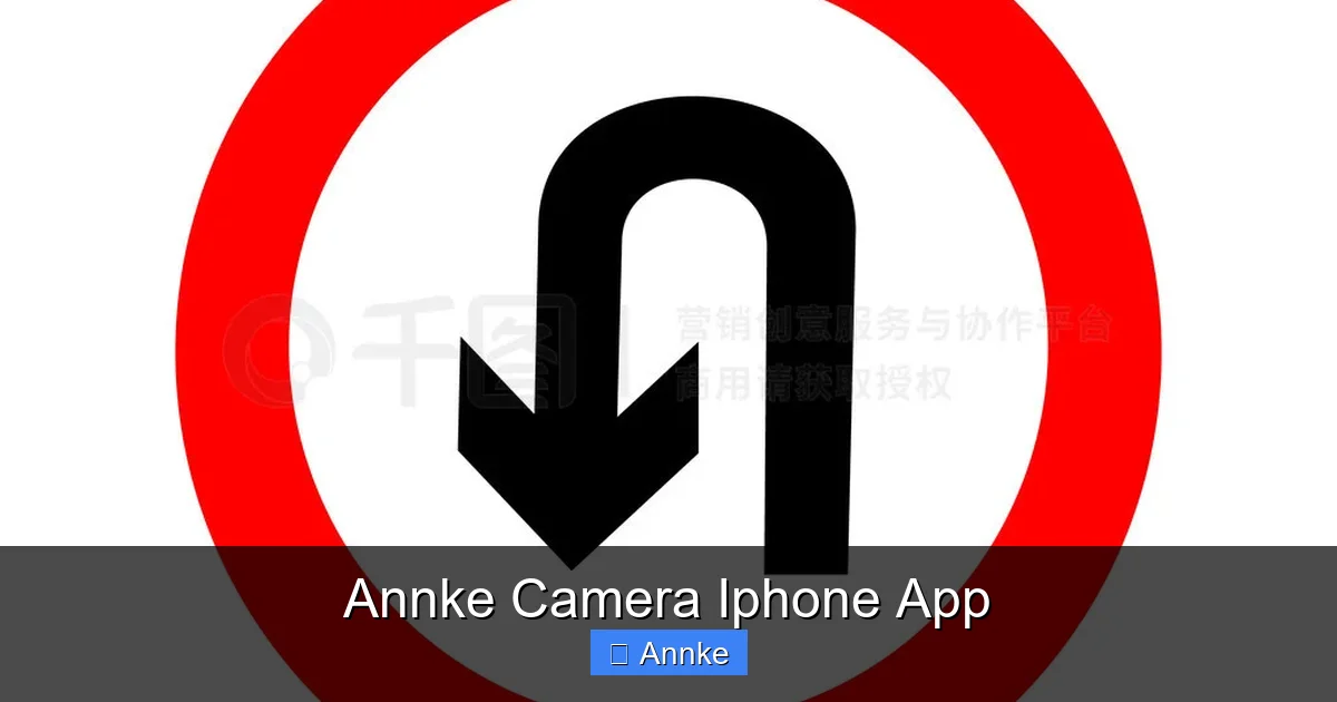 Annke Camera Iphone App
