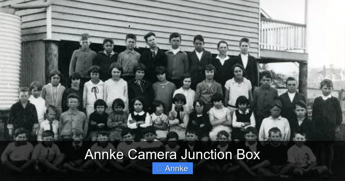 Annke Camera Junction Box