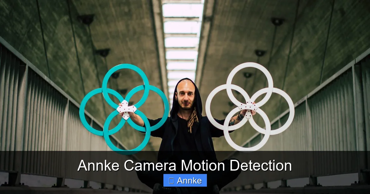 Annke Camera Motion Detection