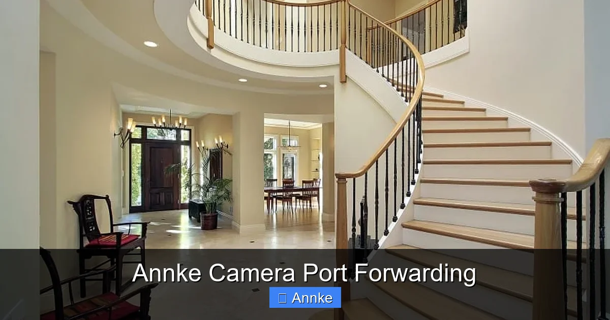 Annke Camera Port Forwarding
