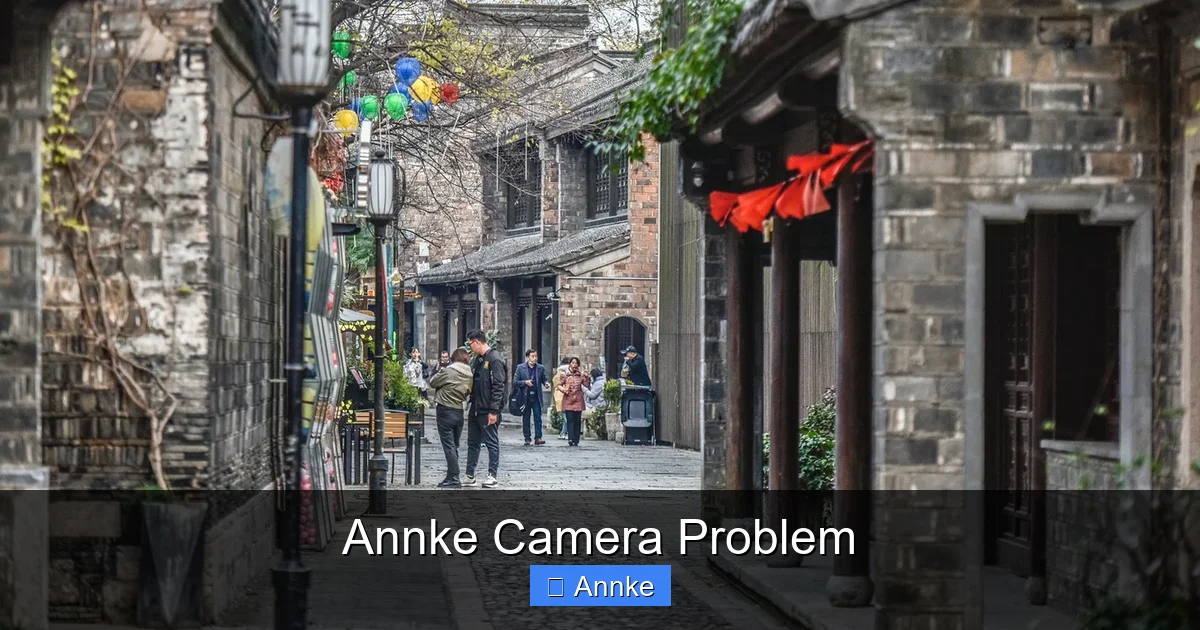Annke Camera Problem