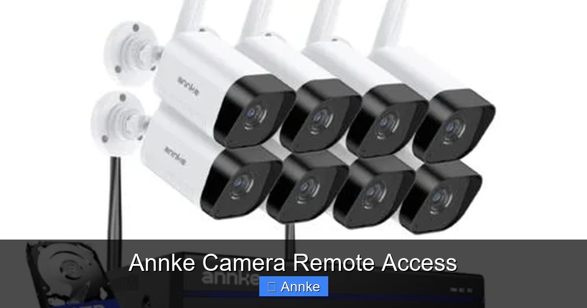 Annke Camera Remote Access