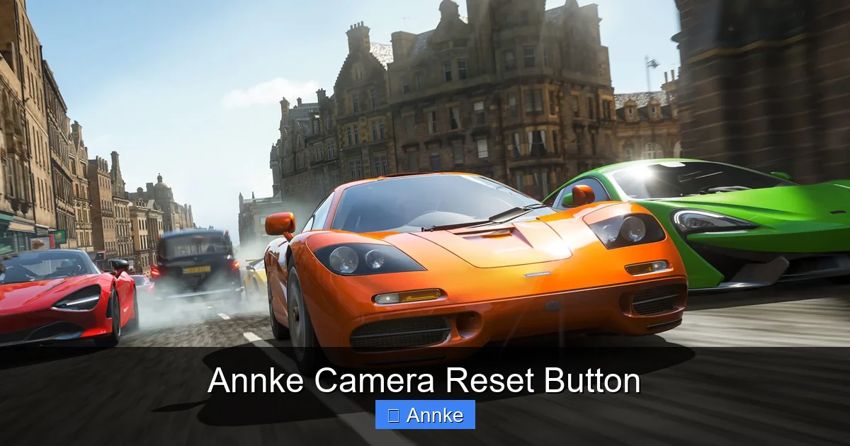 Annke Camera Reset Button