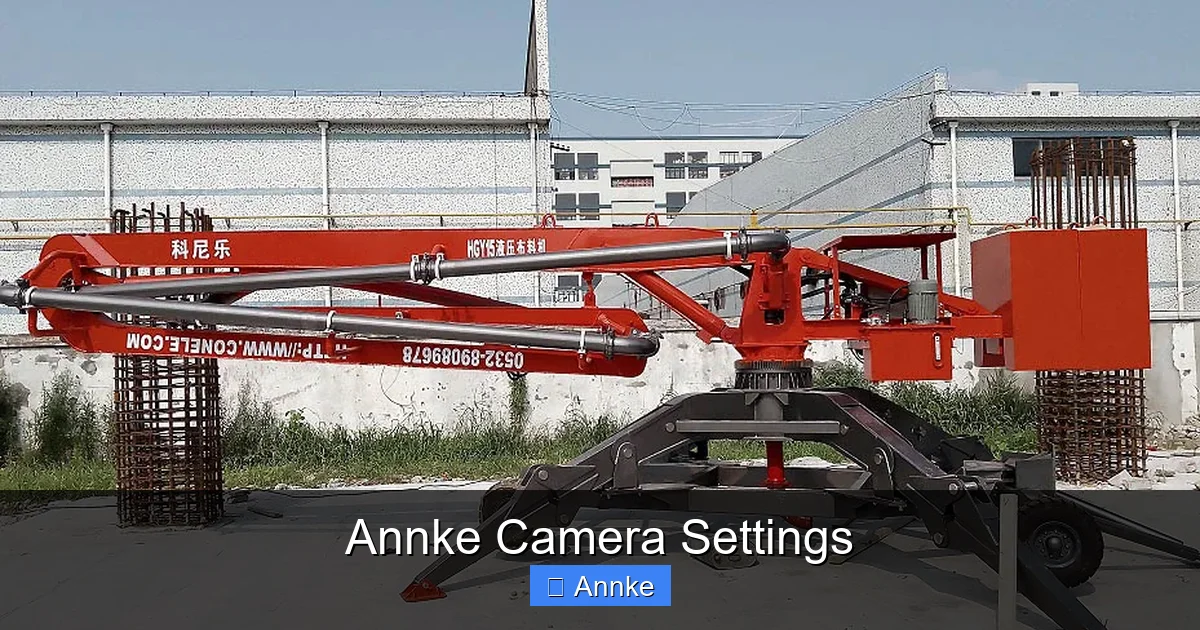 Annke Camera Settings