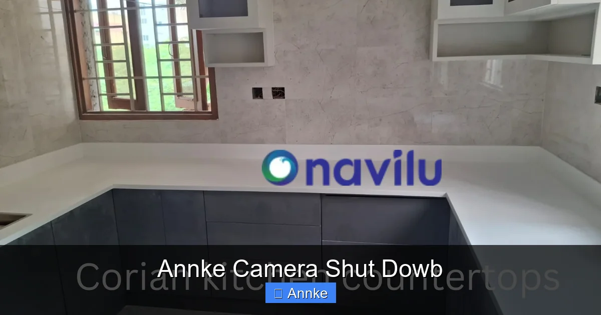 Annke Camera Shut Dowb
