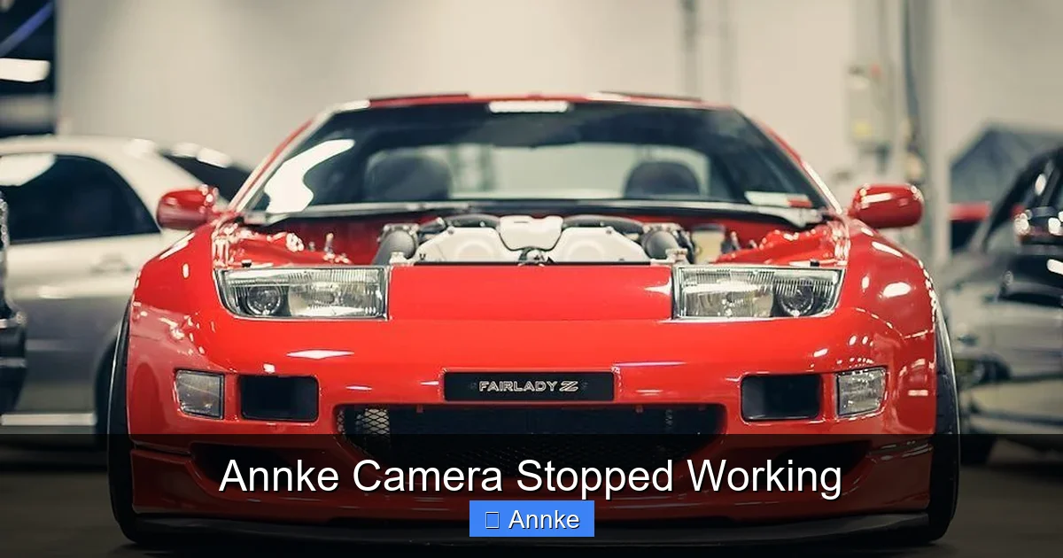 Annke Camera Stopped Working
