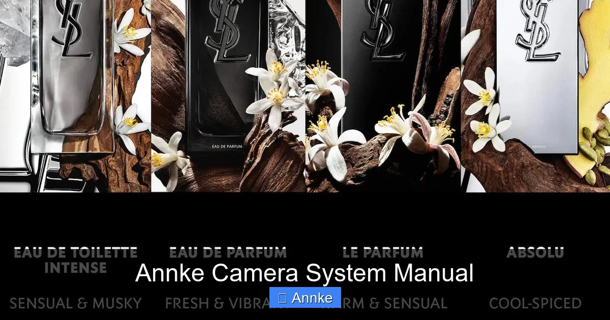 Annke Camera System Manual