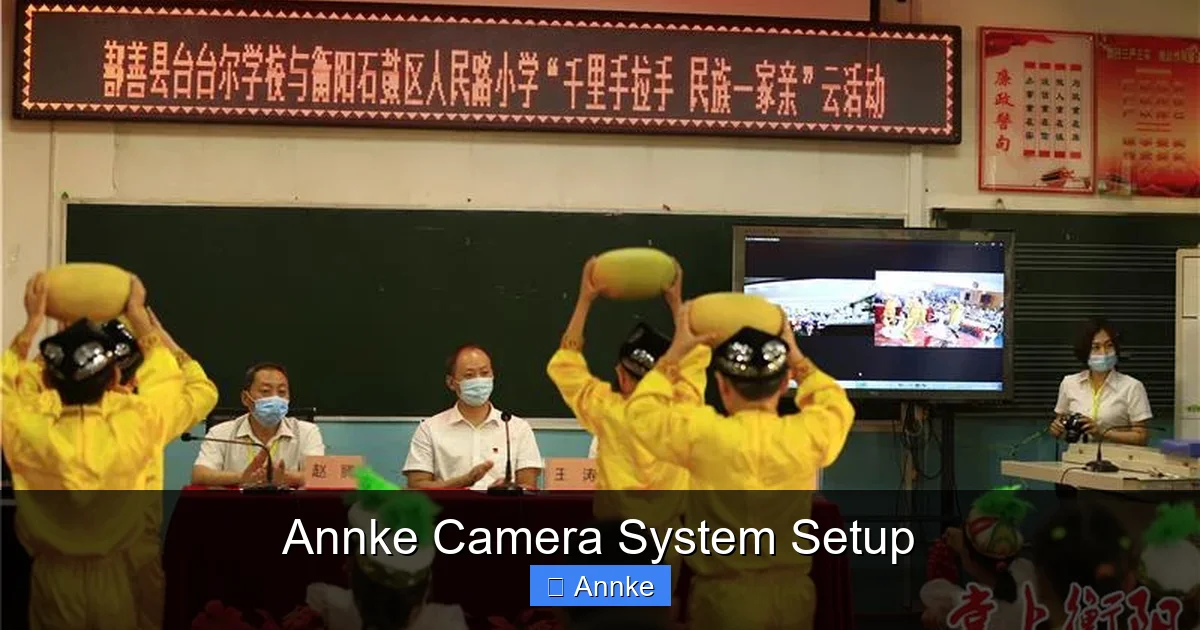 Annke Camera System Setup