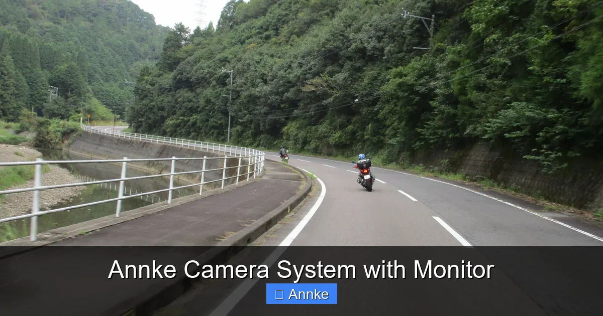 Annke Camera System with Monitor