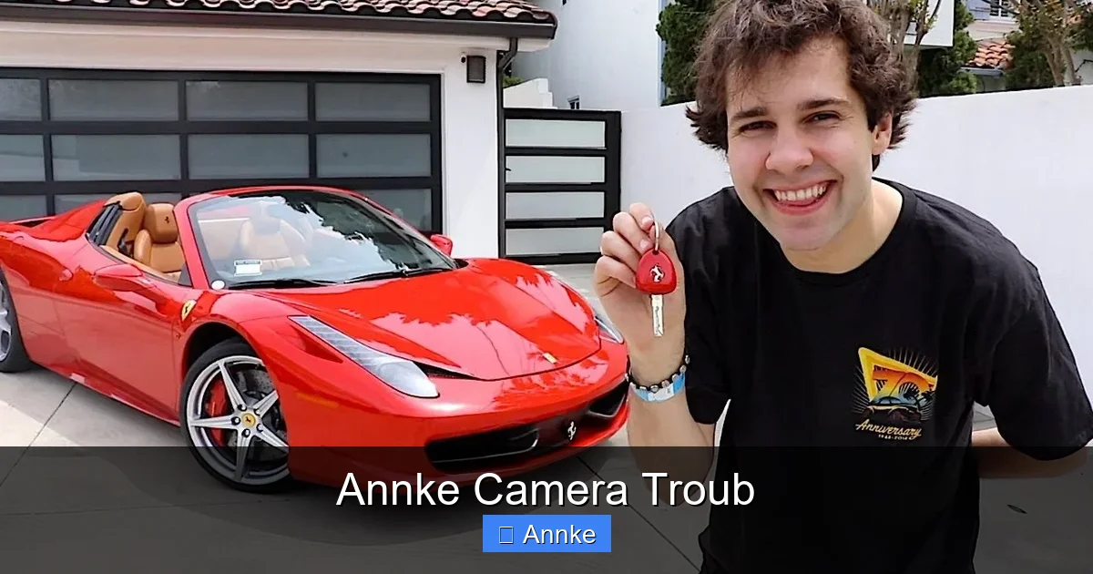 Annke Camera Troub