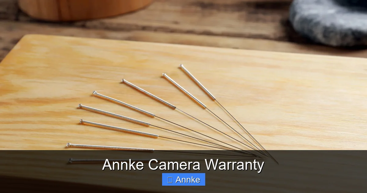 Annke Camera Warranty