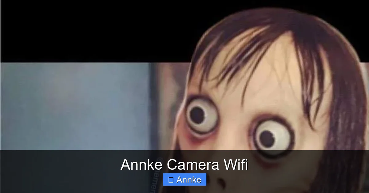 Annke Camera Wifi