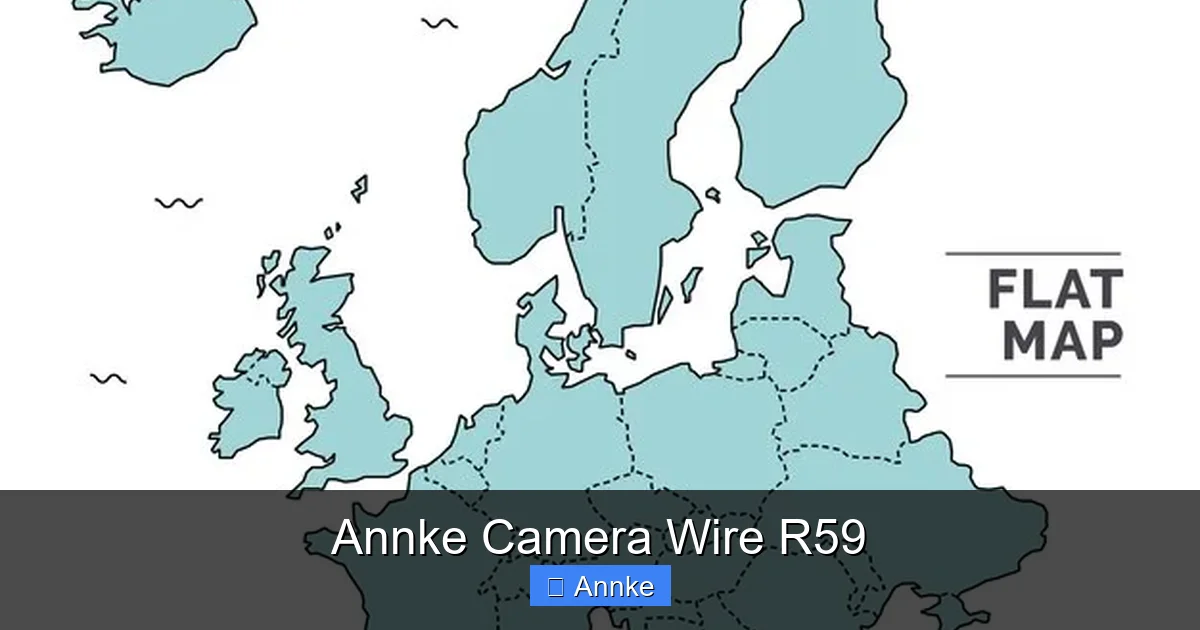 Annke Camera Wire R59