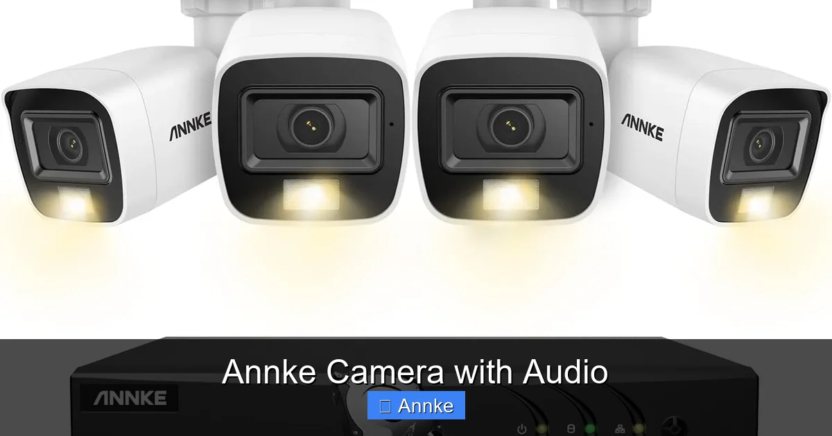 Annke Camera with Audio