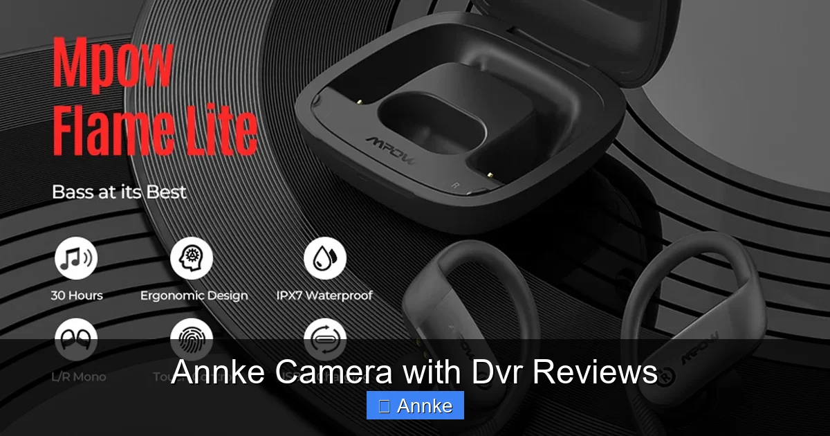Annke Camera with Dvr Reviews