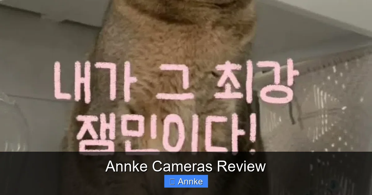 Annke Cameras Review