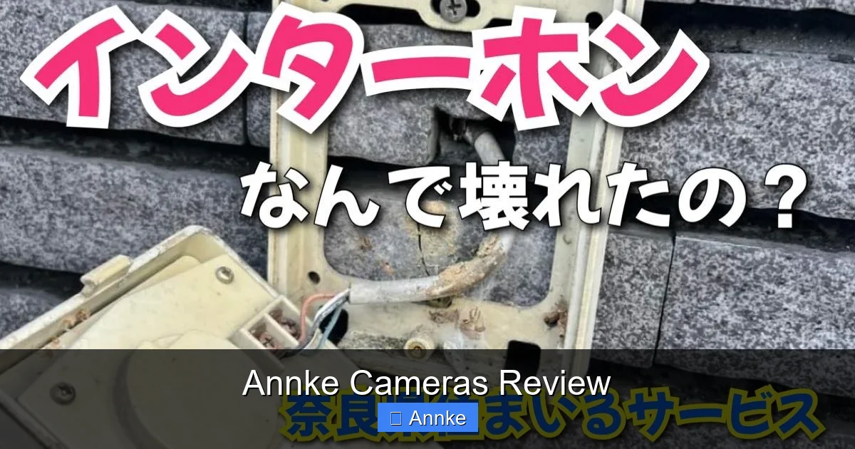 Annke Cameras Review