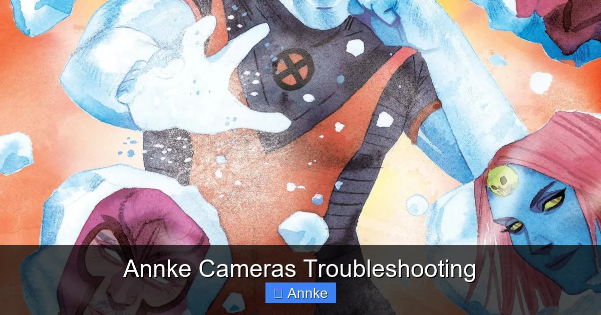 Annke Cameras Troubleshooting