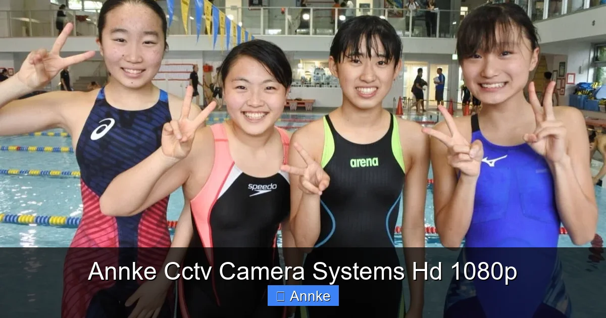 Annke Cctv Camera Systems Hd 1080p