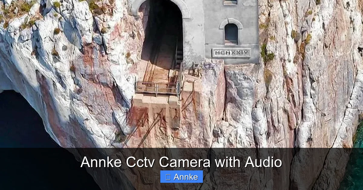 Annke Cctv Camera with Audio