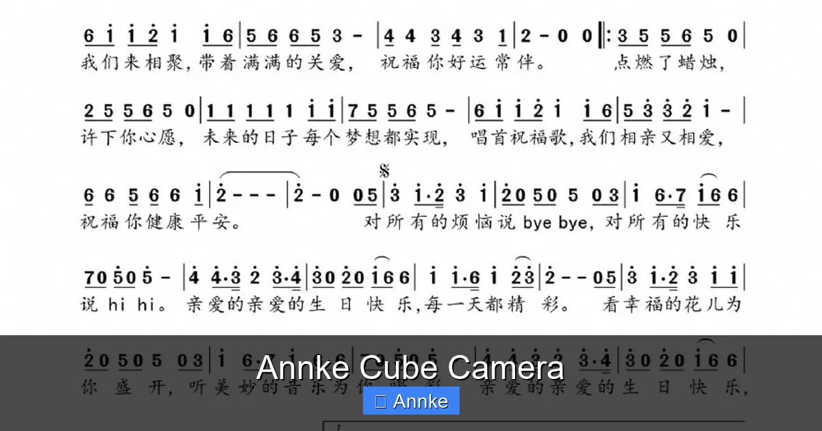 Annke Cube Camera