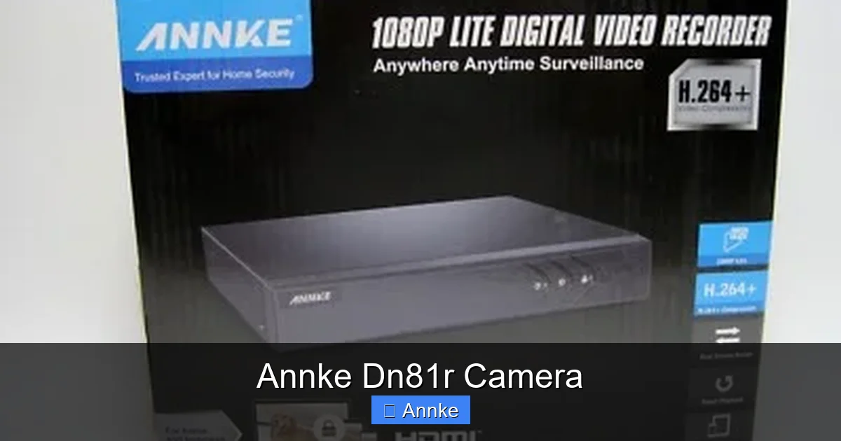 Annke Dn81r Camera