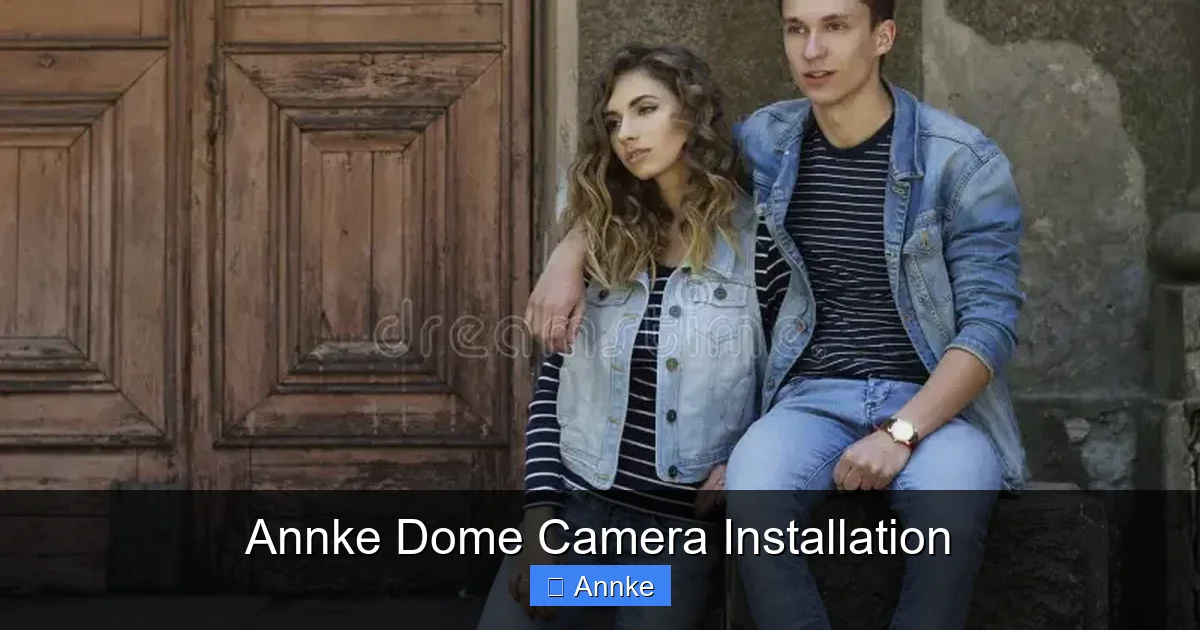 Annke Dome Camera Installation
