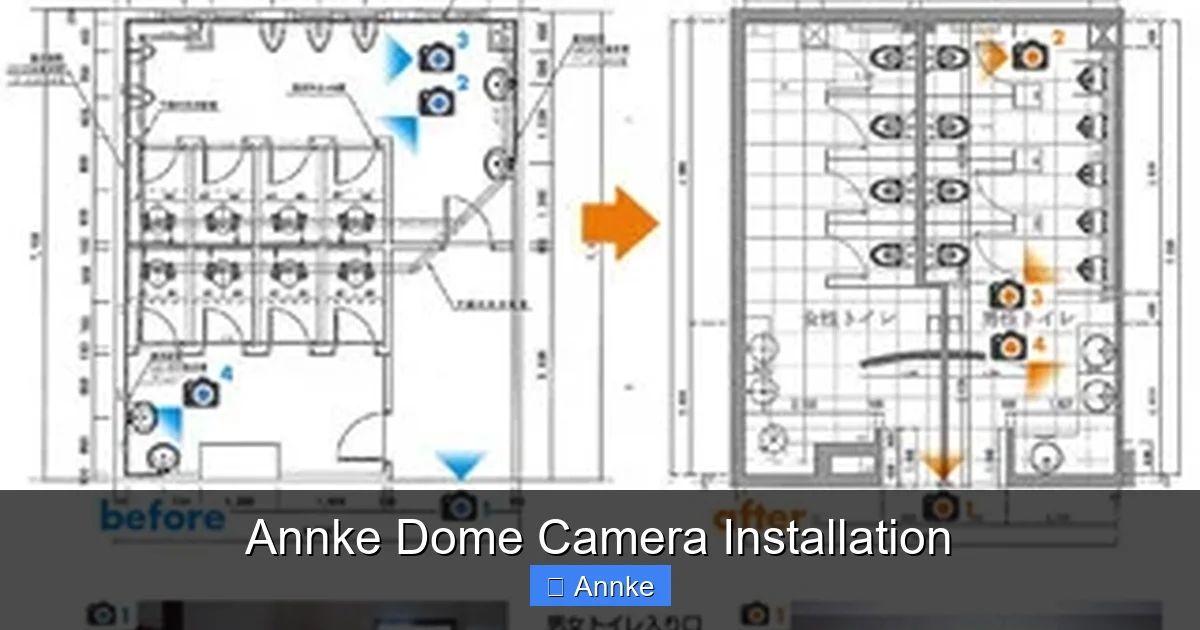 Annke Dome Camera Installation