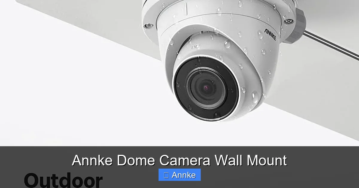 Annke Dome Camera Wall Mount
