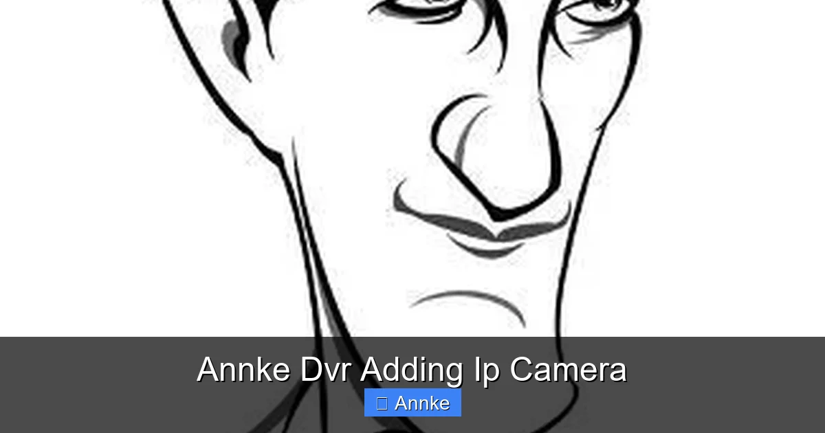 Annke Dvr Adding Ip Camera
