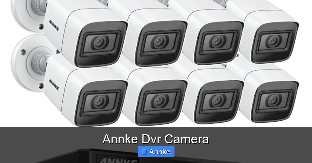 Annke Dvr Camera