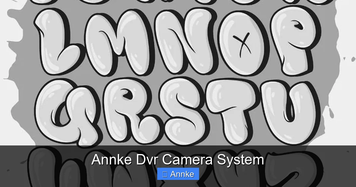 Annke Dvr Camera System