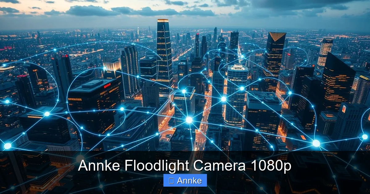 Annke Floodlight Camera 1080p