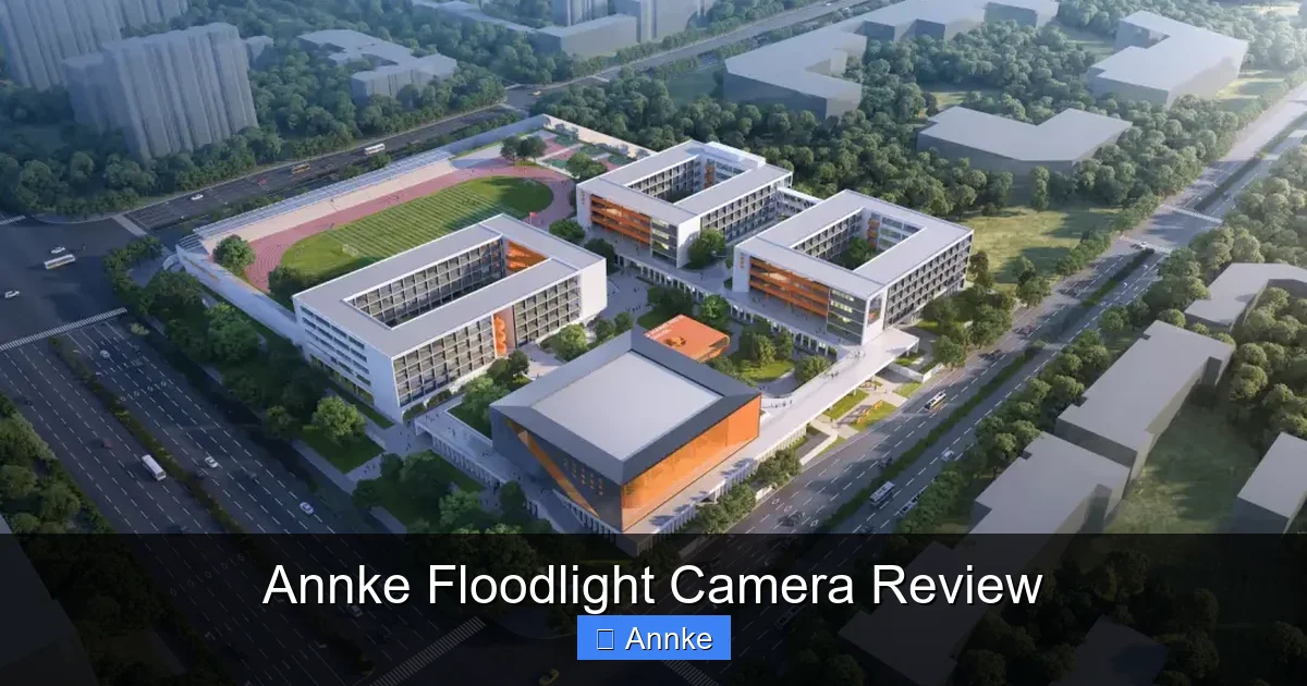 Annke Floodlight Camera Review