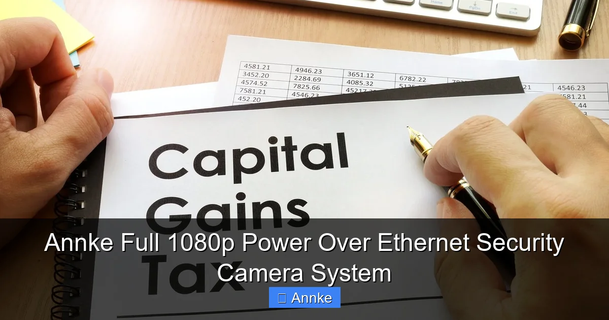Annke Full 1080p Power Over Ethernet Security Camera System