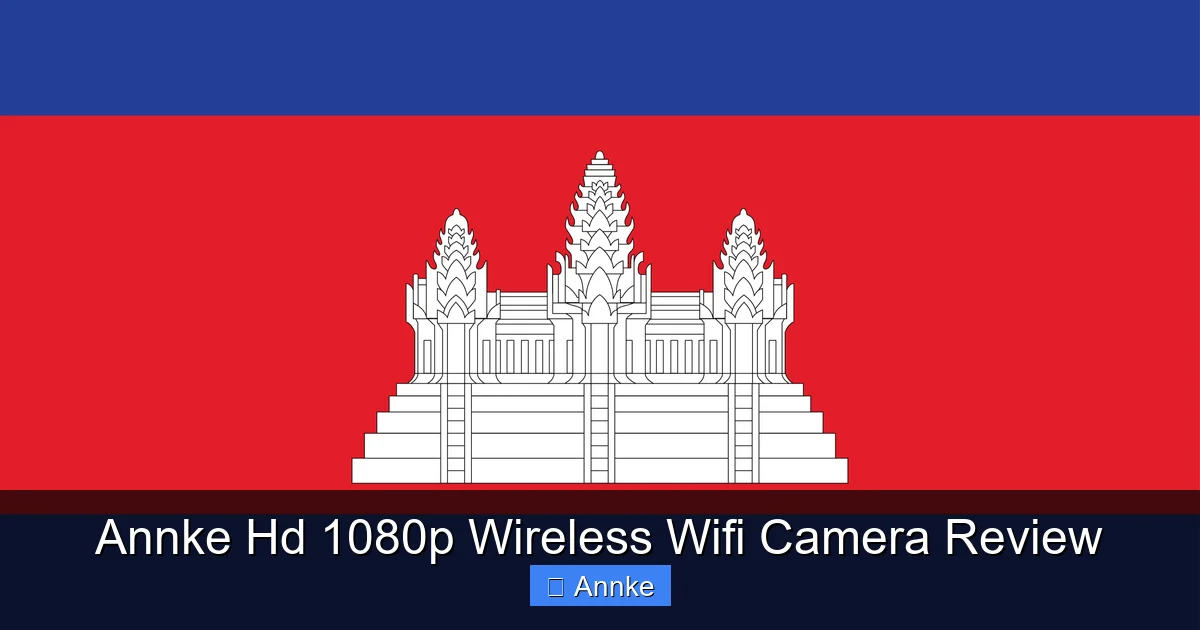 Annke Hd 1080p Wireless Wifi Camera Review