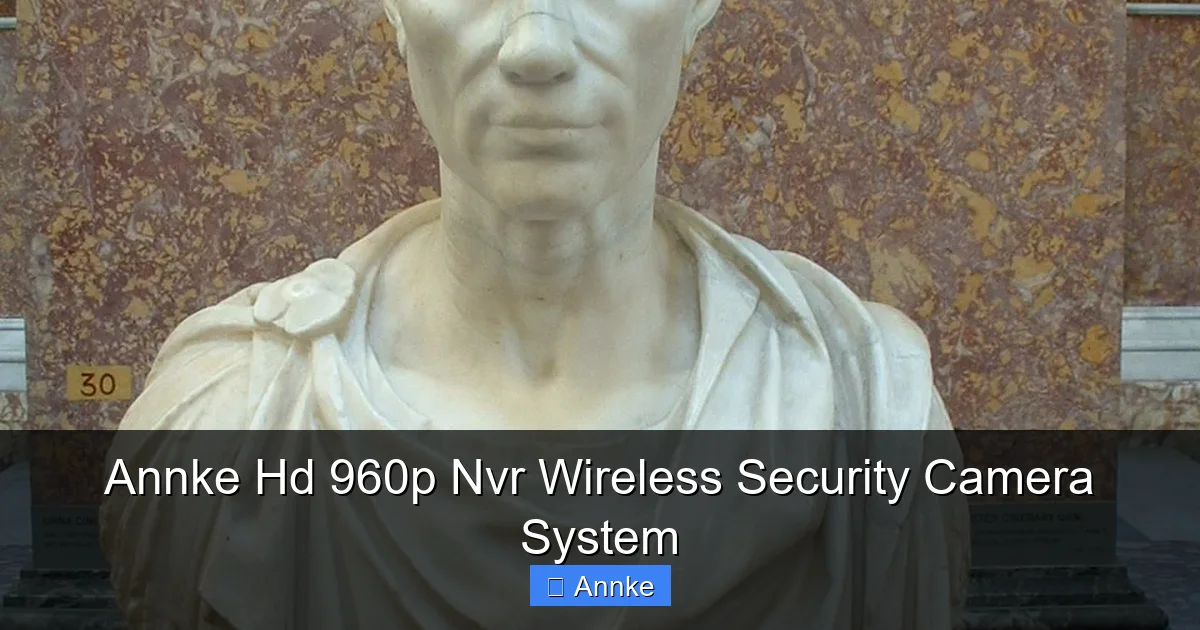 Annke Hd 960p Nvr Wireless Security Camera System