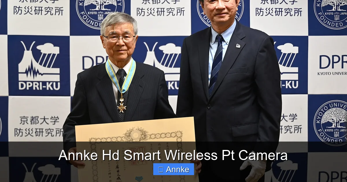 Annke Hd Smart Wireless Pt Camera