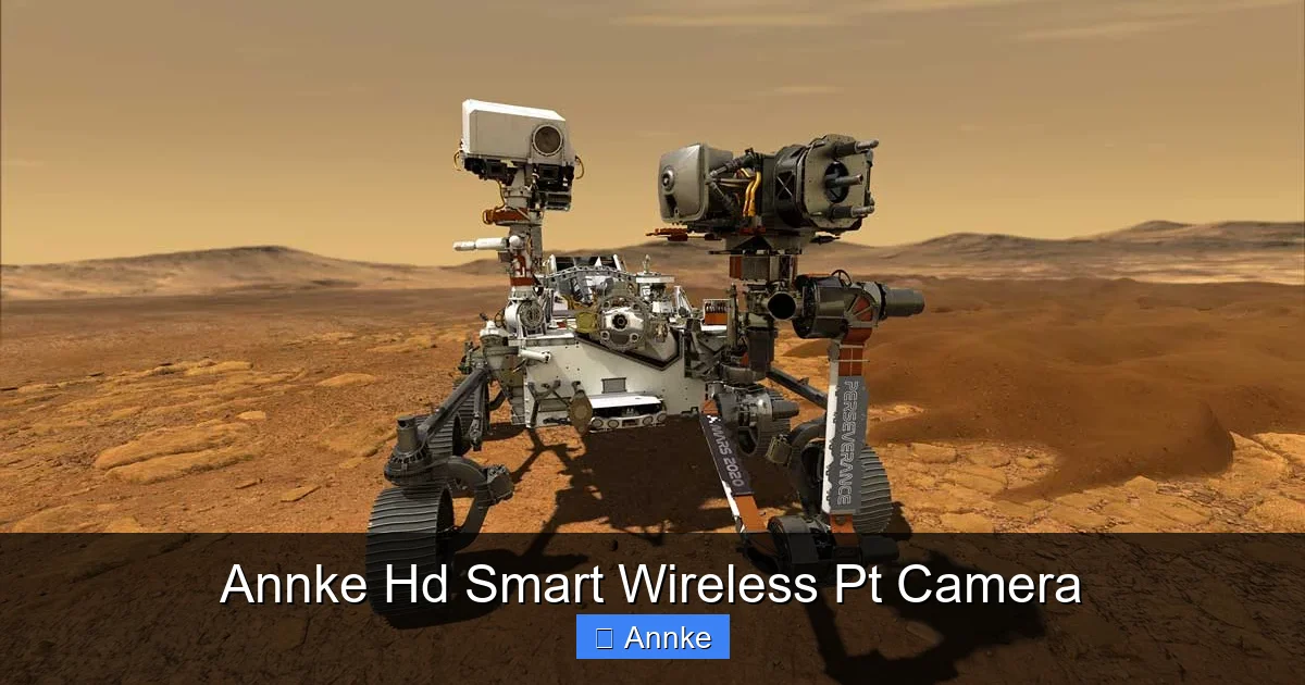 Annke Hd Smart Wireless Pt Camera