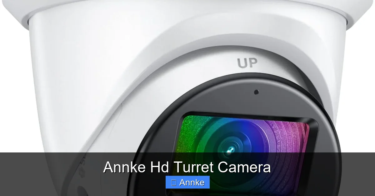 Annke Hd Turret Camera