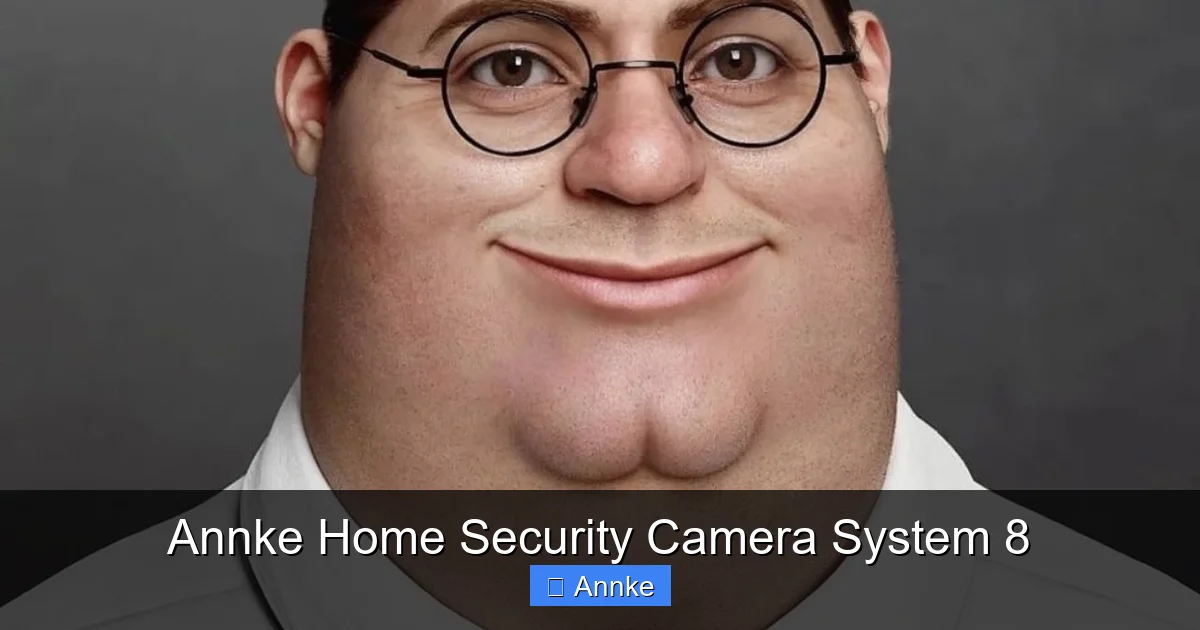 Annke Home Security Camera System 8