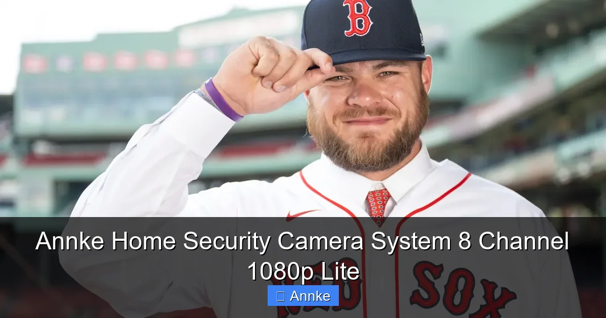 Annke Home Security Camera System 8 Channel 1080p Lite