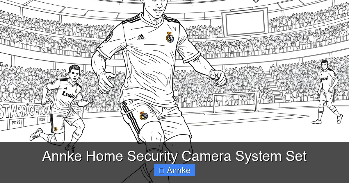 Annke Home Security Camera System Set