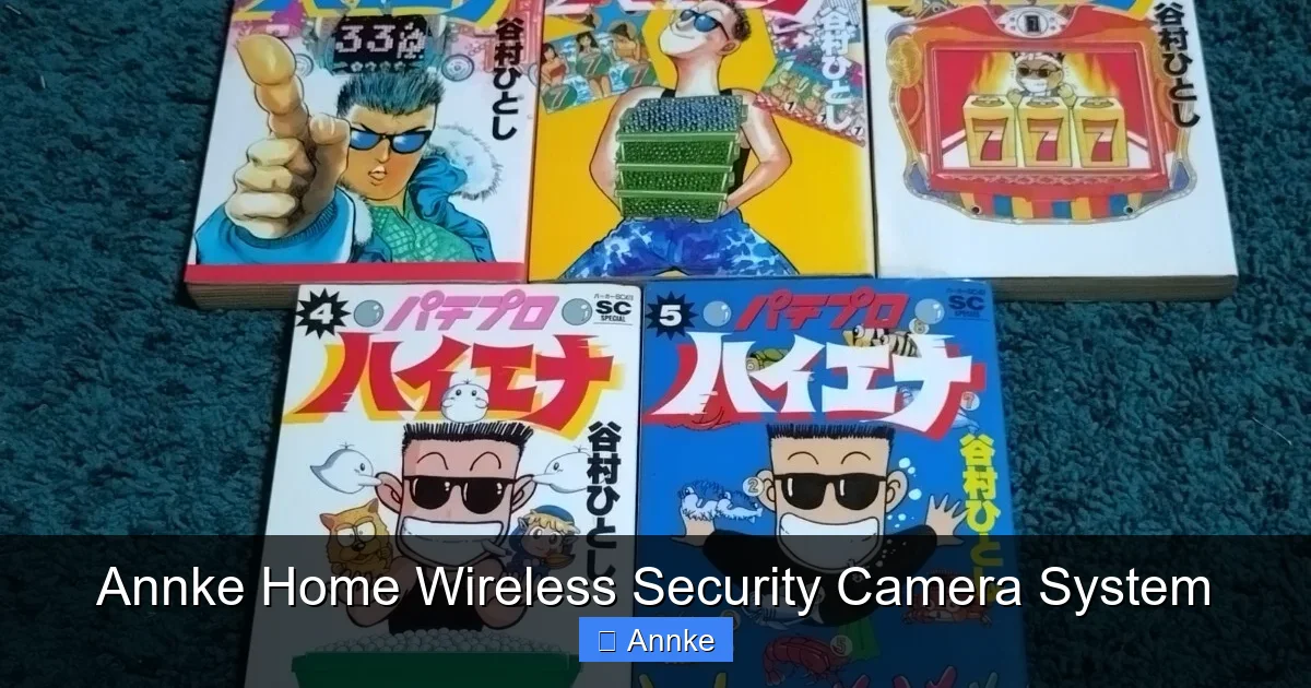 Annke Home Wireless Security Camera System